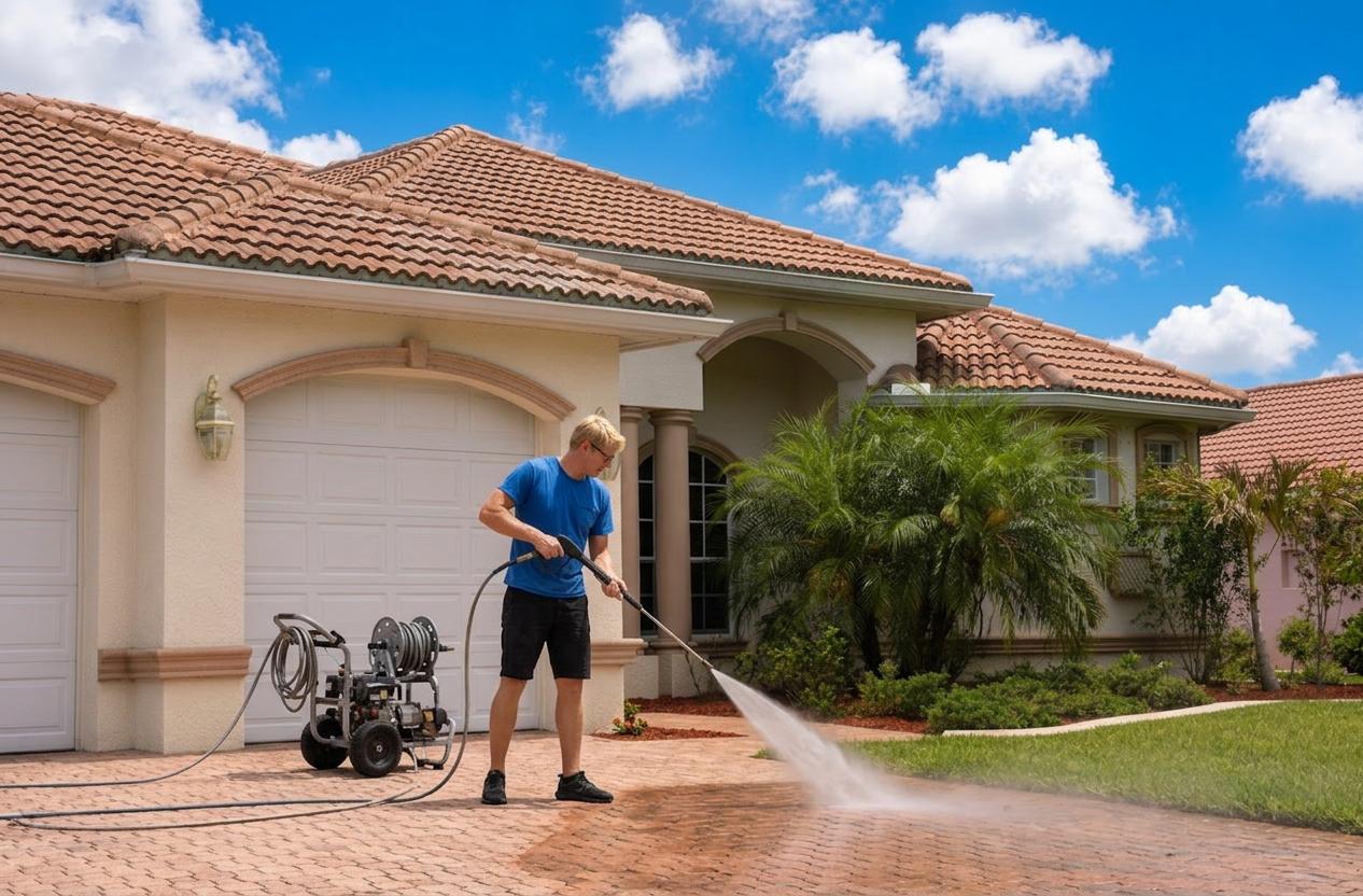 Driveway & Concrete Cleaning